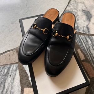 Gucci Princetown Leather mules Size 39.5